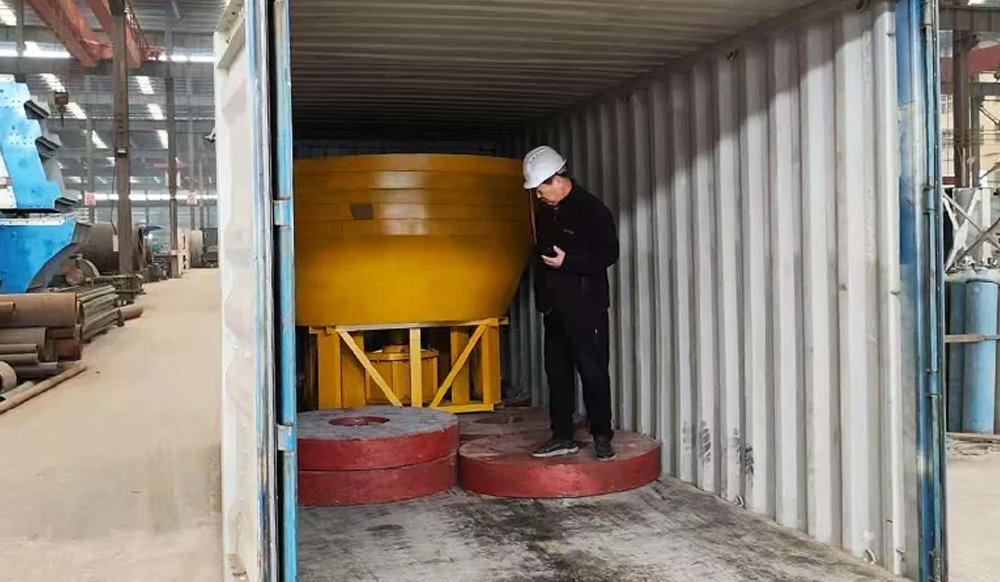 Wet Pan Mill Ordered By An African Customer