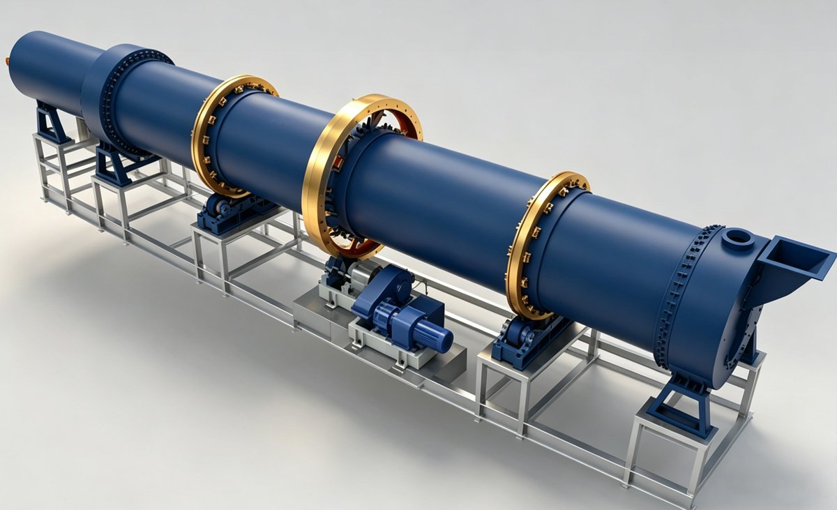 single-cylinder-rotary-dryer