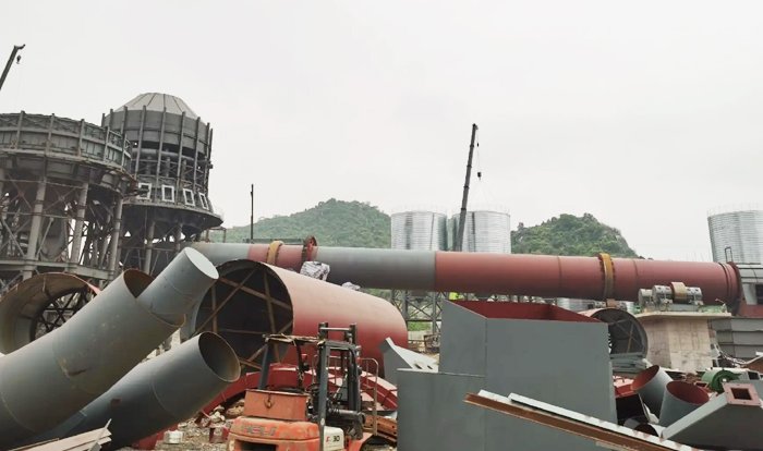 4.9×70m-Lime-Rotary-Kiln