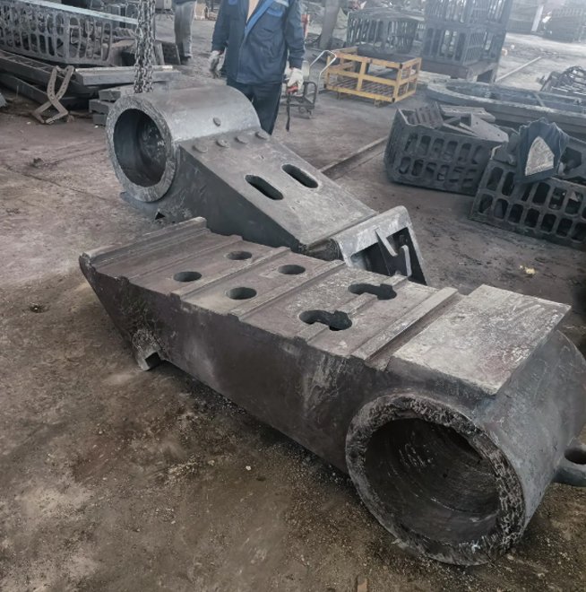 Cast-steel-jaw-crusher-jaw-head