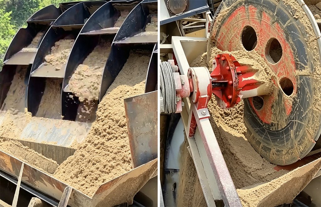 Comparing-wheel-type-and-spiral-sand-washing-machines