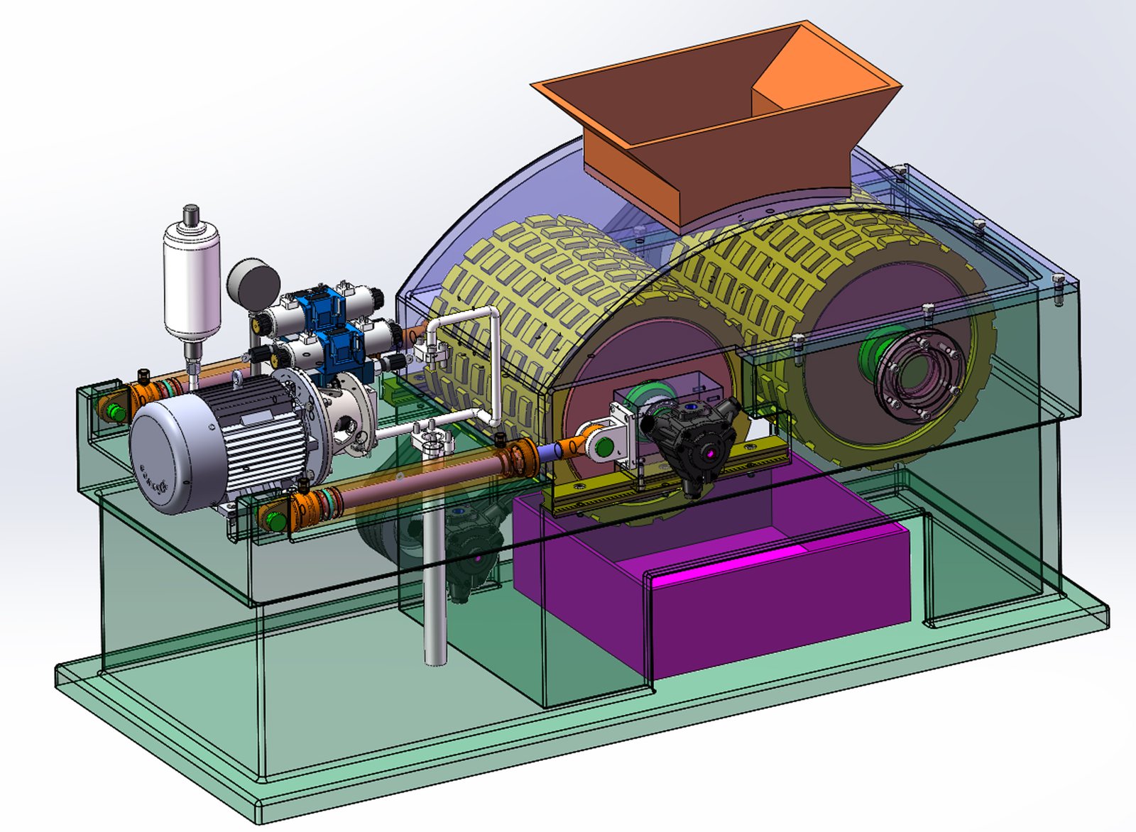 Hydraulic-roller-crusher-overall-picture02