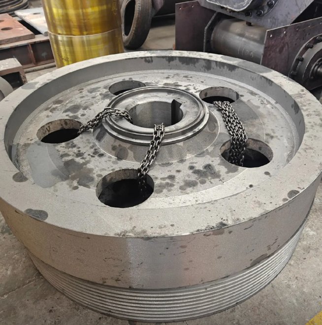Jaw-crusher-pulley
