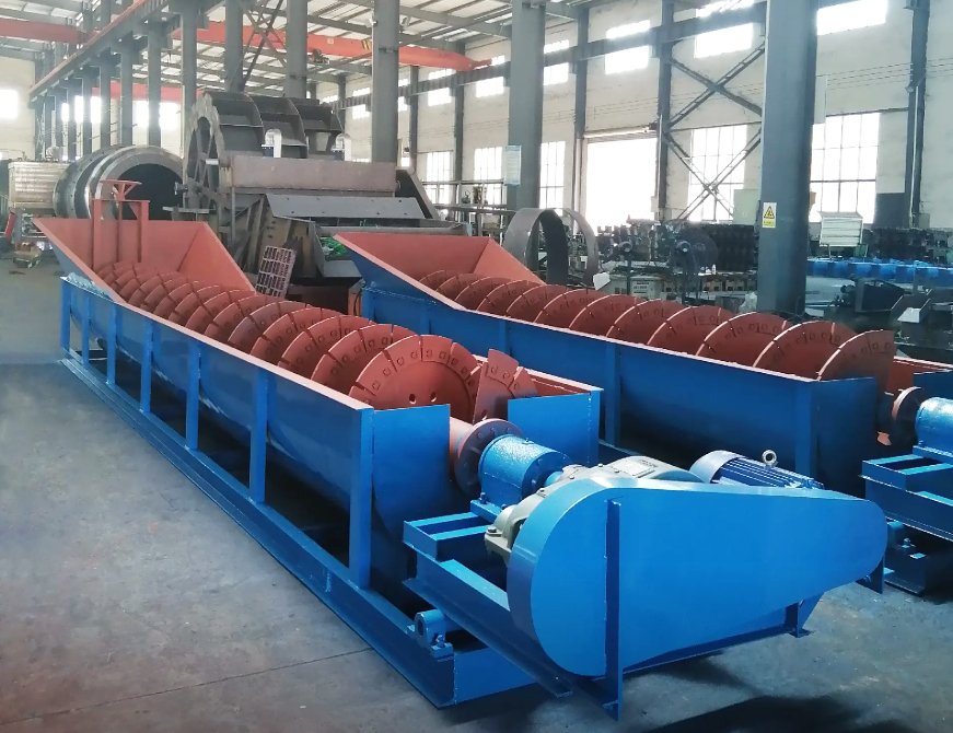Single-spiral-sand-washing-machine