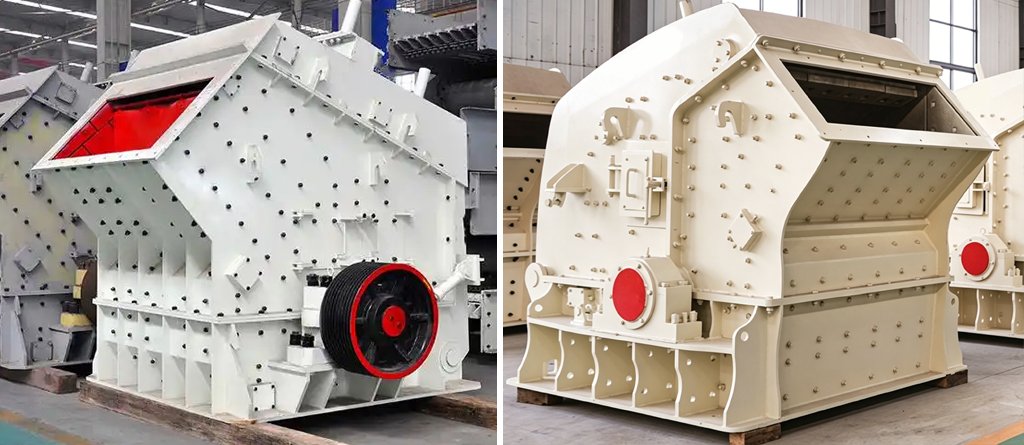 The industrial impact crusher is shown in the actual picture.