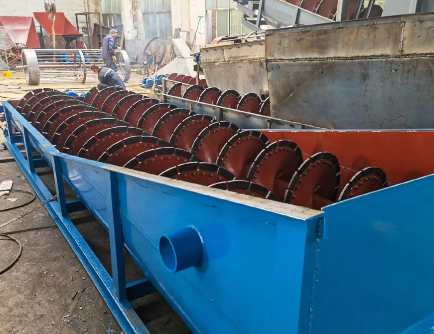 Twin-spiral-sand-washing-machine