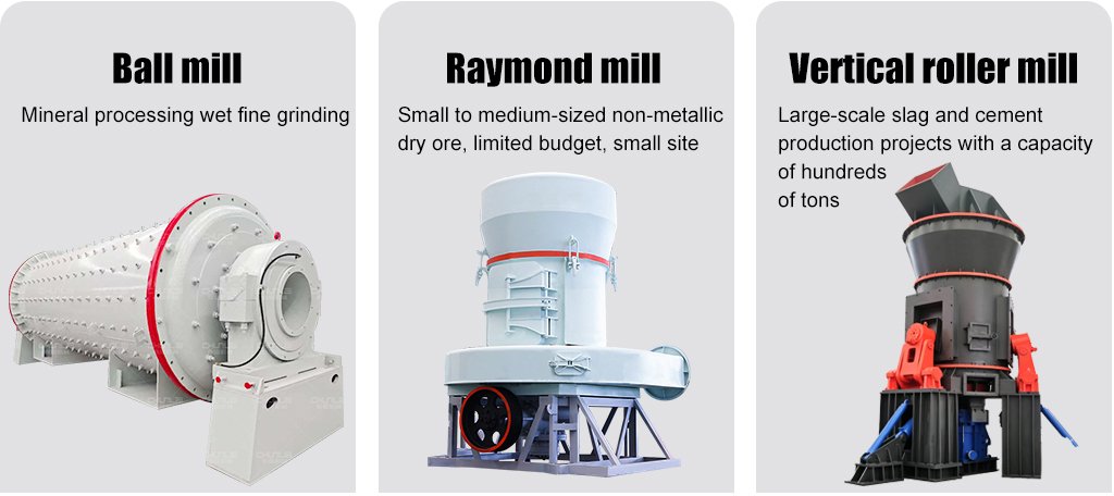 Comparison-of-Raymond-mill,-ball-mill,-and-vertical-roller-mill