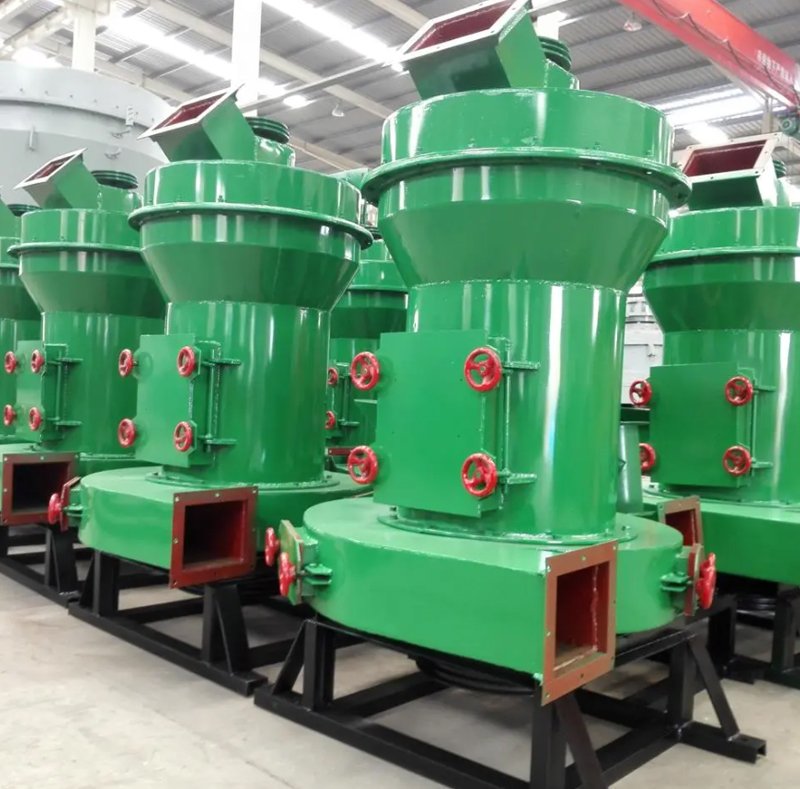 Real-photos-of-CHUNLEI's-green-Raymond-mill-factory