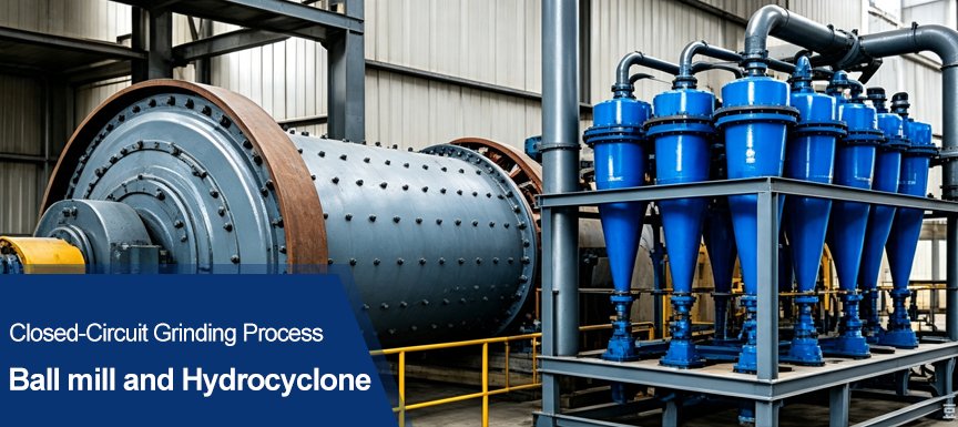 Closed-Circuit Grinding Process: Ball Mill and Hydrocyclone