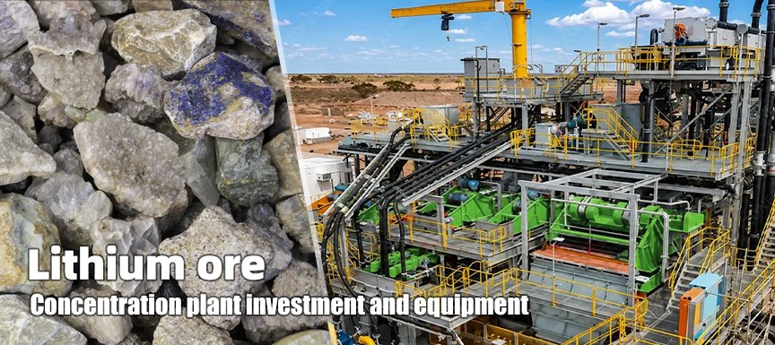 Investment and Equipment for Lithium Ore Beneficiation Plants