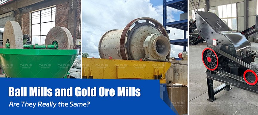 Ball Mills and Gold Ore Mills: Are They Really the Same?
