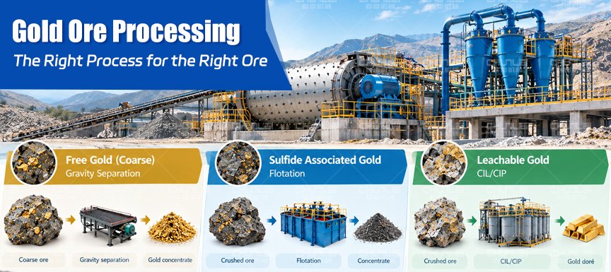 How to Select the Right Gold Processing Plant for Your Ore